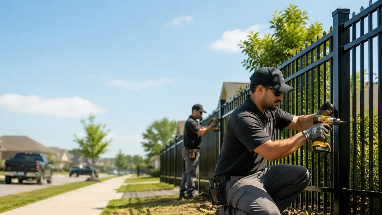 Metal Fence Installation in Winchester, IN
